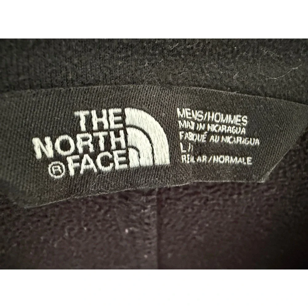 The‎ North Face Men's Zip-Up Sweatshirt – Black – Size Large